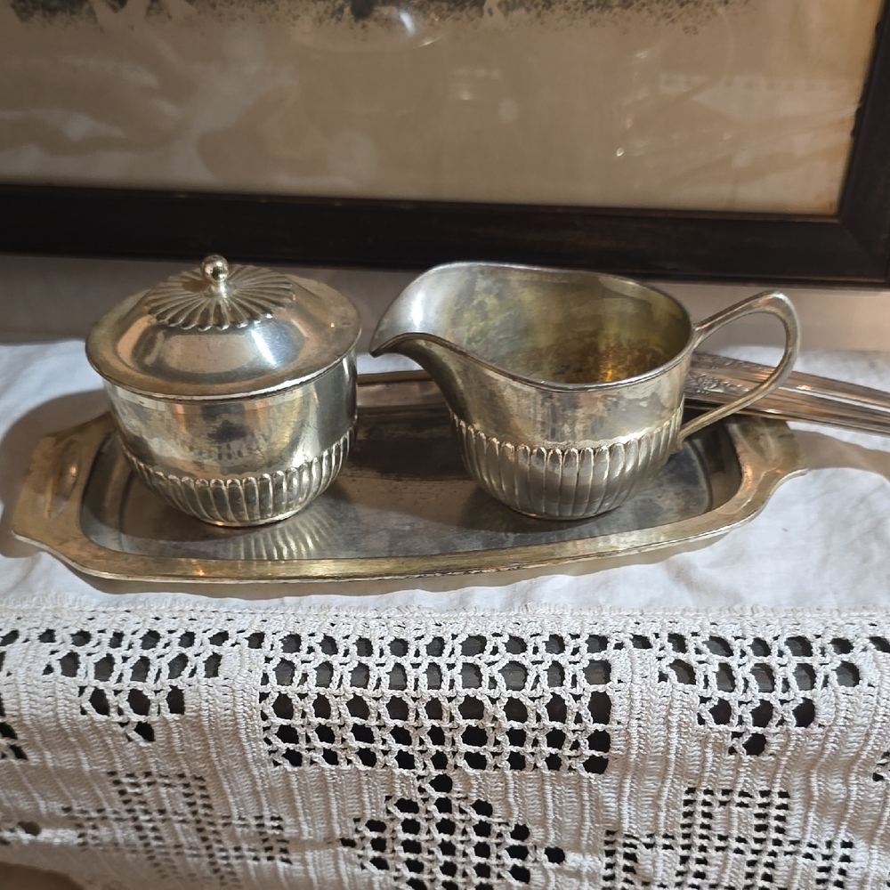 Classic Silver Serveware Set